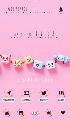 Candy Friends android App screenshot 0